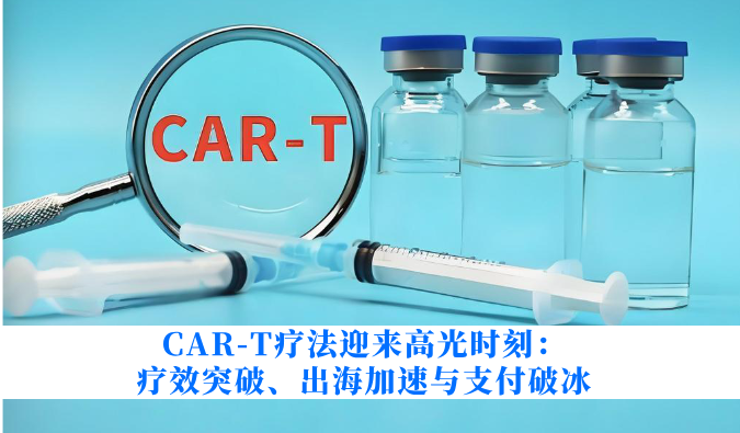 CAR-T疗法迎来高光时刻：疗效突破、出海加速与支付破冰